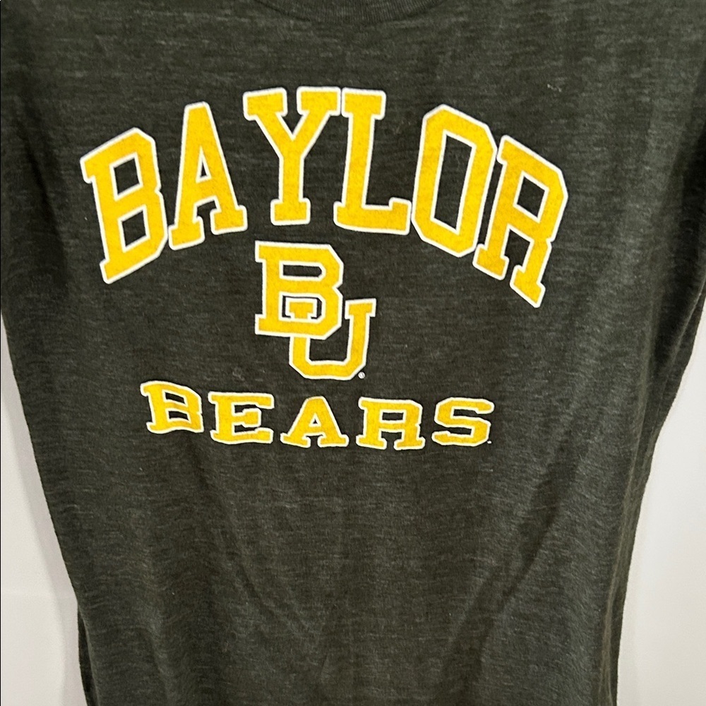 Blue 84 Dark Green Baylor Bears Tee Size Large - Picture 3 of 4
